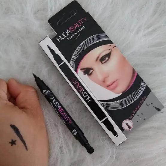 Huda Beauty Eyeliner + Seal 2 in 1